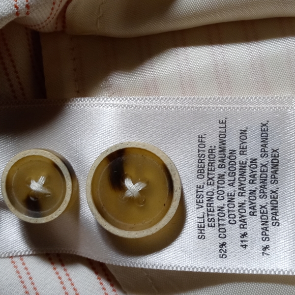 VINTAGE ANTHROPOLOGIE TROUSERS pinstripe - Picture 3 of 5